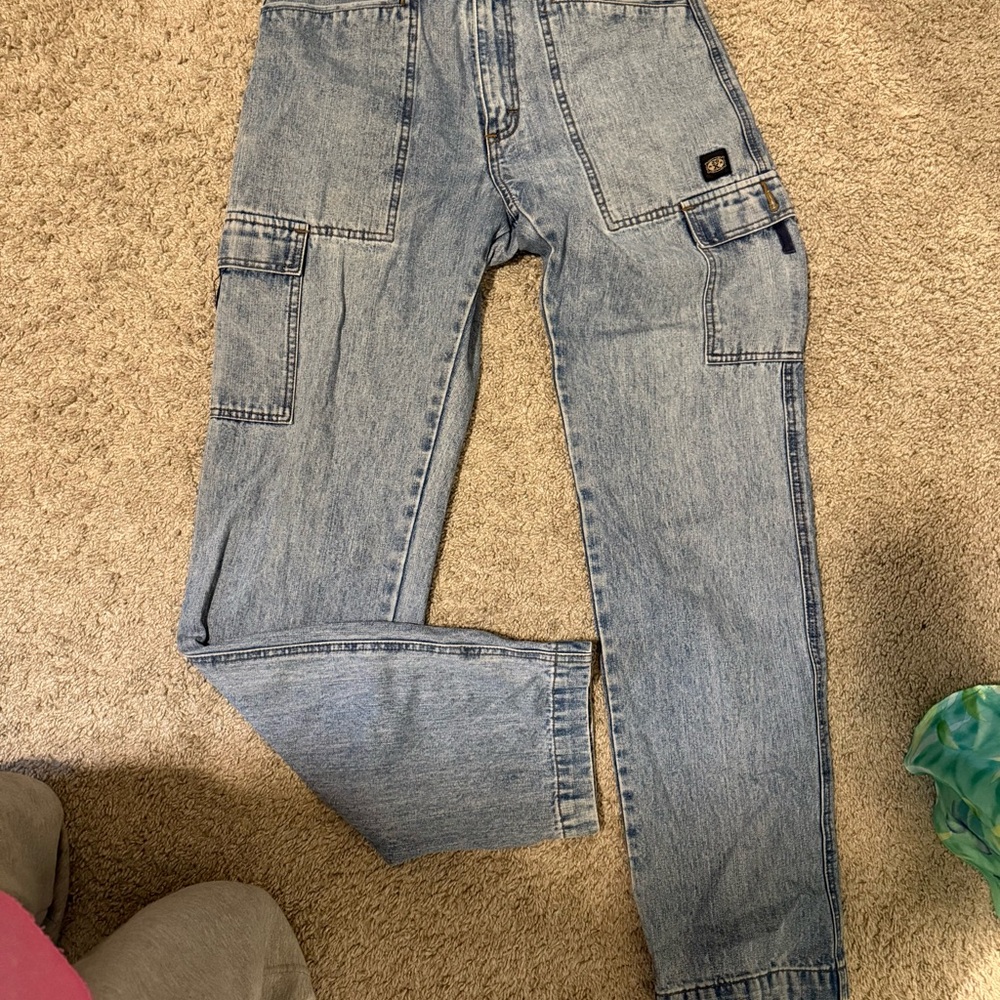 Source Unknown Light Blue Flare Jeans